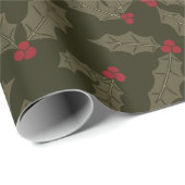 Hollyberry Sprinkles Cadeaupapier (Rol Hoek)