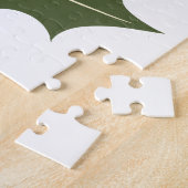 Hollybesblad Mid Century Modern Stijl Legpuzzel (Zijkant)