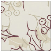Hollybessen naadloos ontwerp stof (Close Up)