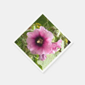 HOLLYHOCK BLOEMEN SERVET (Hoek)
