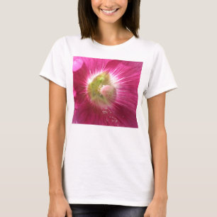 Hollyhock Deep Pink Dames T Shirt