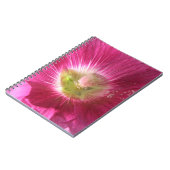Hollyhock Deep Pink Notitieboek (Linkerzijde)