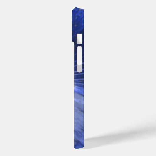 Hollyhock Flower Beauful Blue Case-Mate iPhone Case (Achterkant / Links)