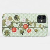  Hollyhock Flowers Art Phone Case (Achterkant (horizontaal))