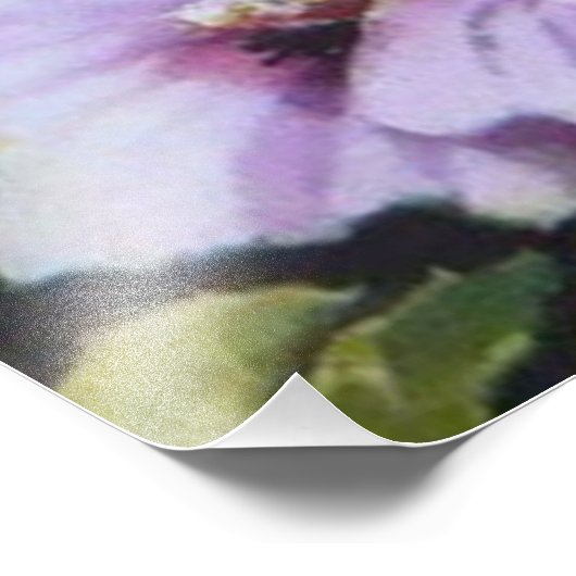 Hollyhock Foto Afdruk (Hoek)