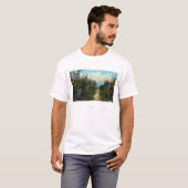 Hollyhock Lane Uitzicht van de haven T-shirt (Voorkant volledig)