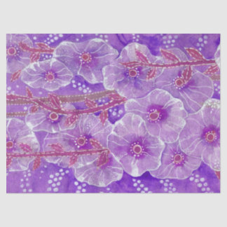 Hollyhock Mallow Malva Purpe Violet Flower Floral Tissuepapier