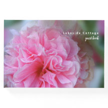 Hollyhock Pink Floral Photo Vacation Rental
