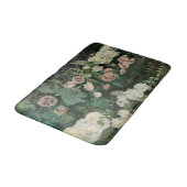 Hollyhock Roos Flowers Badmat (Gekanteld)