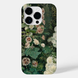 Hollyhock Roos Flowers Case-Mate iPhone 14 Pro Hoesje