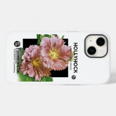 Hollyhock  Seed Packet Hoesje-Mate iPhone Cas Case-Mate iPhone Case (Achterkant (horizontaal))
