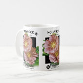 Hollyhock Seed Packet Koffiemok (Voorkant links)