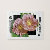 Hollyhock  Seed Packet Legpuzzel (Horizontaal)