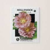 Hollyhock  Seed Packet Legpuzzel (Verticaal)