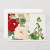 Hollyhock van Tanigami Konan Briefkaart (Voorkant / Achterkant)