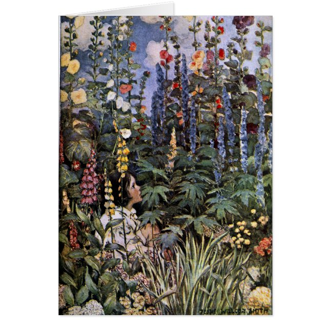 Hollyhocks (Voorkant)