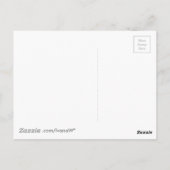 Hollyhocks Briefkaart (Achterkant)