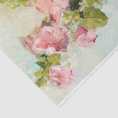 Hollyhocks door Franz Bischoff Tissuepapier (Detail)