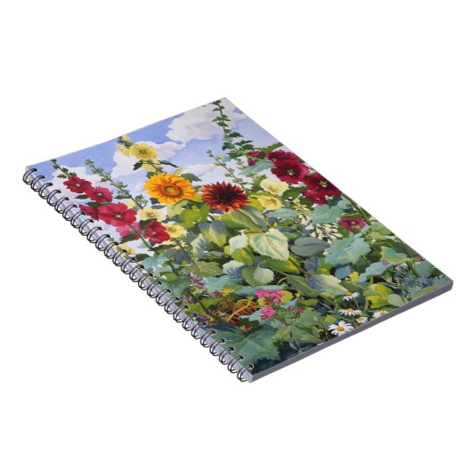 Hollyhocks en Sunflower 2005 Notitieboek (Rechterzijde)