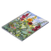 Hollyhocks en Sunflower 2005 Notitieboek (Linkerzijde)