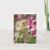 Hollyhocks: Japan Kaart (Voorkant)