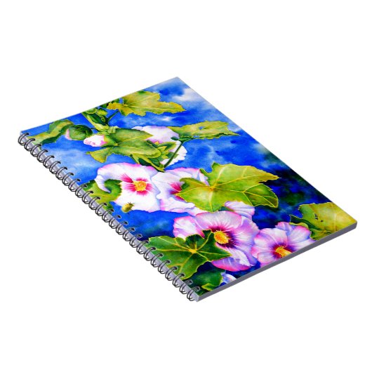 Hollyhocks Notitieboek (Rechterzijde)