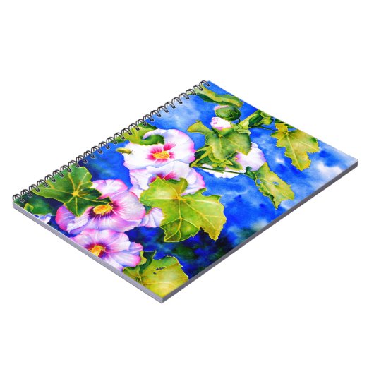 Hollyhocks Notitieboek (Linkerzijde)