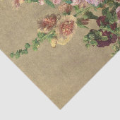 Hollyhocks, Ontkoppeling Tissuepapier (Detail)
