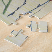 Hollyhocks puzzel (Zijkant)
