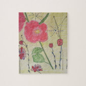 Hollyhocks puzzel (Verticaal)