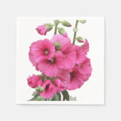 Hollyhocks Servet (Voorkant)