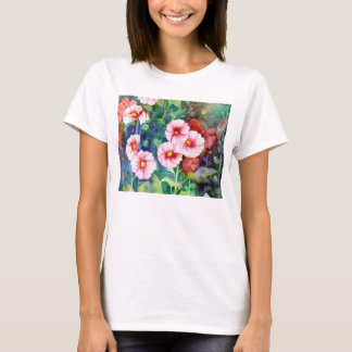 Hollyhocks T Shirt