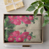 Hollyhocks Tissue Paper Tissuepapier (Geschenk)