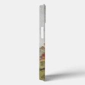 Hollyhocks van het Zee Case-Mate iPhone Case (Achterkant / Rechts)