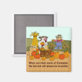 Holly's Friendship Harvest Magneet (Voorkant / Achterkant)