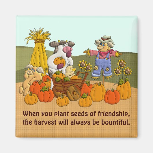 Holly's Friendship Harvest Magneet (Voorkant)