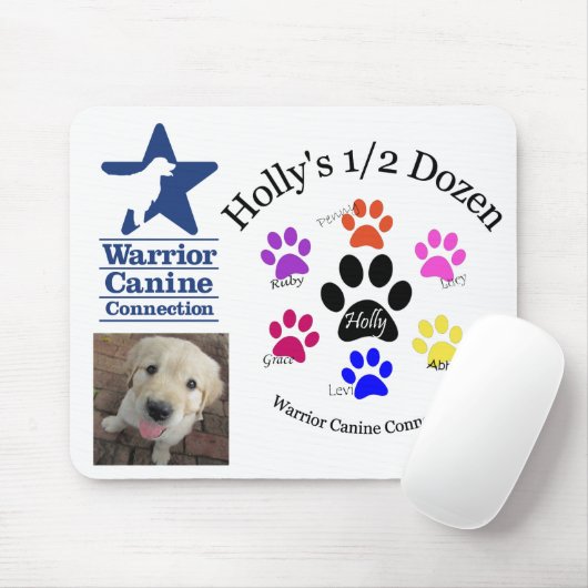 Holly's Half Dozen mousepad Muismat (Met muis)