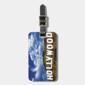 HOLLYWOOD BAGAGELABEL (Voorkant verticaal)