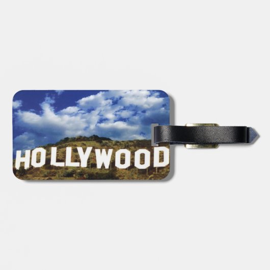 HOLLYWOOD BAGAGELABEL (Achterkant horizontaal)