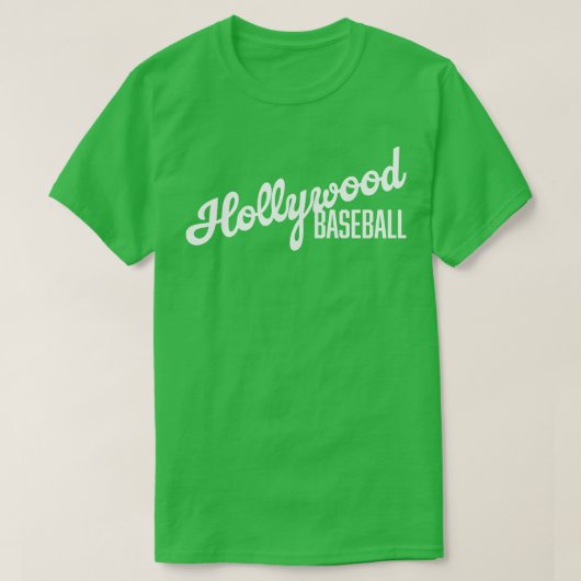 Hollywood Baseball T-shirt (Design voorkant)
