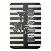 Hollywood Bath Rug Badmat (Voorkant Verticaal)