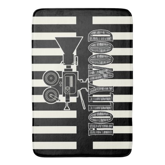 Hollywood Bath Rug Badmat (Voorkant Verticaal)