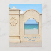 Hollywood Beach Broadwalk Florida fotografisch Briefkaart (Voorkant)