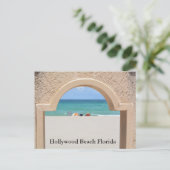 Hollywood Beach Florida fotografisch Briefkaart (Staand voorkant)