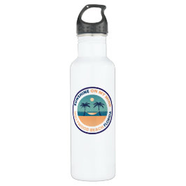 Hollywood Beach Florida Water Bottle Waterfles