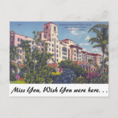 Hollywood Beach Hotel, Hollywood, Florida Briefkaart (Voorkant)