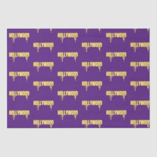 Hollywood  Beauties & Neon Tissuepapier (Voorkant)