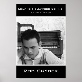 Hollywood Behind - release date poster