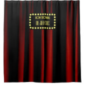 Hollywood-bioscoop Douchegordijn (Voorkant)