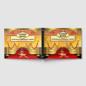 Hollywood Birthday Party Guest Book Gastenboek (Volledig)
